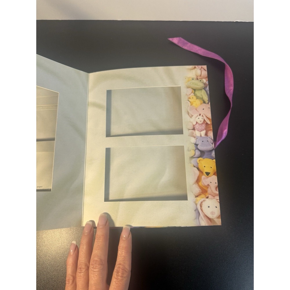 Vintage 1999 Kids/Baby Photo Album Acid free Paper Album Is 9x7 & Holds 37 Pics - Picture 7 of 9